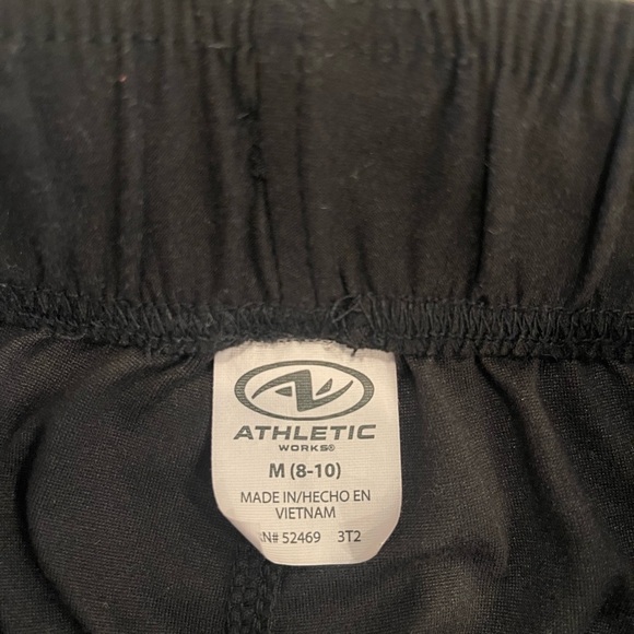 Athletic Works Black Women's Athletic Shorts M  8-10 - Picture 5 of 5